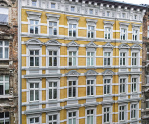 Wyremontowane kamienice przy ulicy Mierniczej