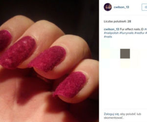 futrzane paznokcie, manicure