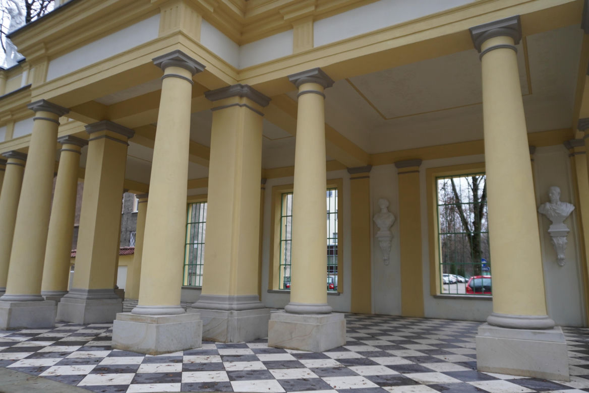 Pawilon Włoski w Ogrodzie Branikich po remoncie
