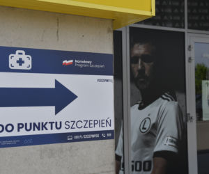 Ruszyły szczepienia na stadionie Legii
