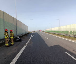 Tragiczny wypadek na S8. Nie żyje 26-letni motocyklista