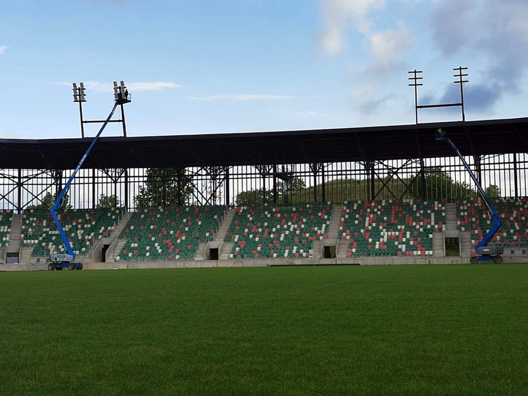 Budowa Zagłębiowskiego Parku Sportowego w Sosnowcu Zagórzu