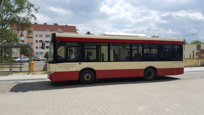 „Gość” w taborze MZK w Lesznie. Miejski przewoźnik wypożyczył autobus z innego miasta