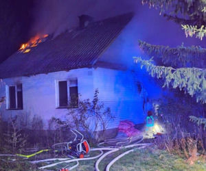 Tragiczny pożar domu. Znaleziono ciało mężczyzny