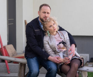 Na Wspólnej odc. 3320. Beata (Katarzyna Ptasińska), Paweł (Grzegorz Kwiecień)