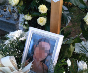 Anię zabito brutalnie na oczach rocznej córki. Na grobie nie ma kwiatów od mordercy