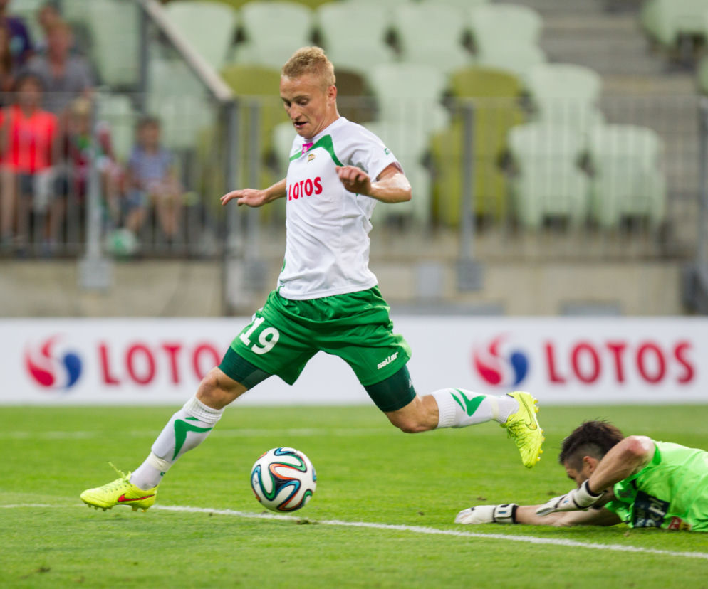 Bartłomiej Pawłowski i Richard Zajac, Lechia - Podbeskidzie