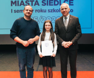 Najzdolniejsi uczniowie odebrali stypendia Prezydenta Miasta Siedlce