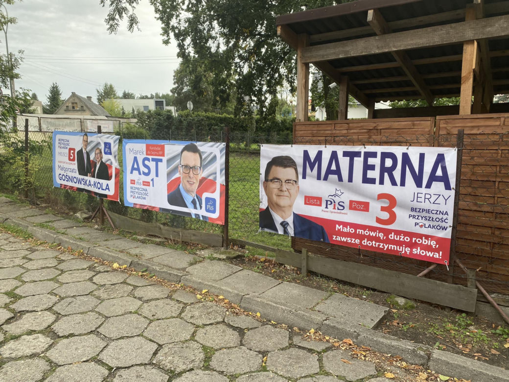 Plakaty wyborcze w Zielonej Górze. Zobaczcie jak wygląda nasze miasto! 