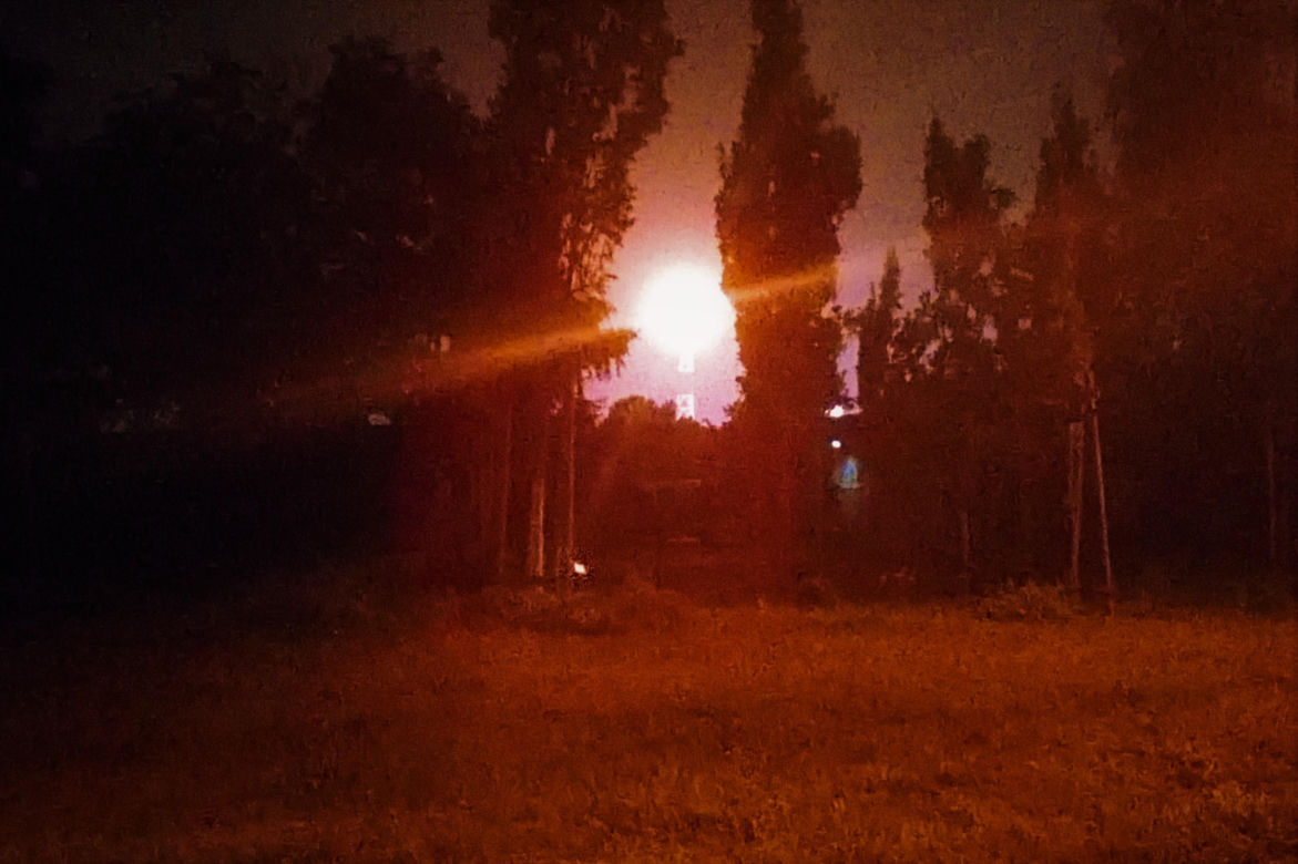 Wielka łuna nad Policami