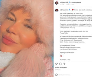 Edyta Górniak-przez pełnię księżyca boli mnie kość ogonowa