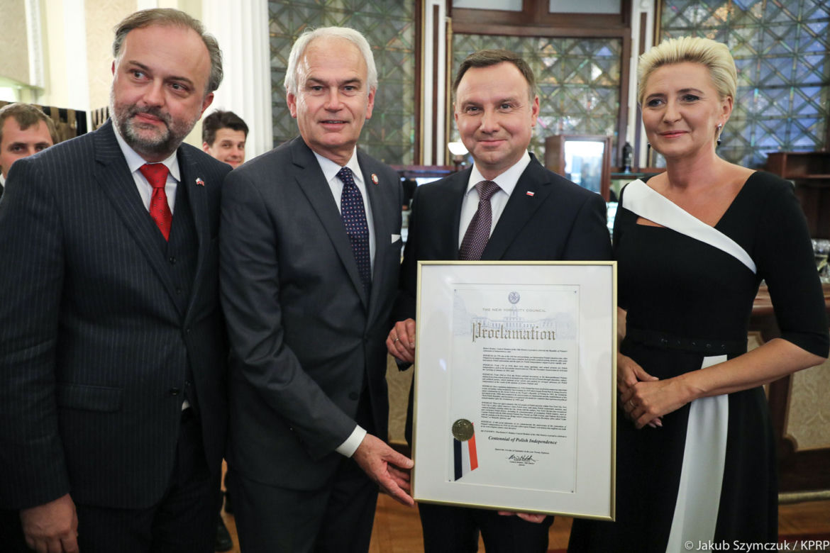 Agata Duda w USA