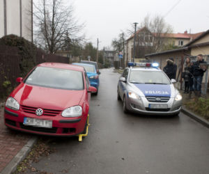 BLOKADA NA PRYWATNYM SAMOCHODZIE ANDRZEJA DUDY.