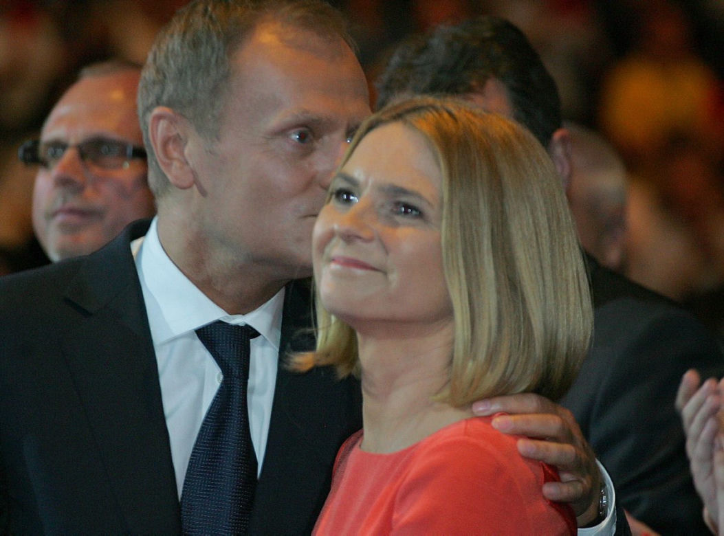 Donald Tusk i Małgorzata Tusk 