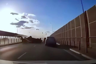 Tragedia w Łomiankach. Nagranie z wypadku mrozi krew w żyłach, jest apel policji