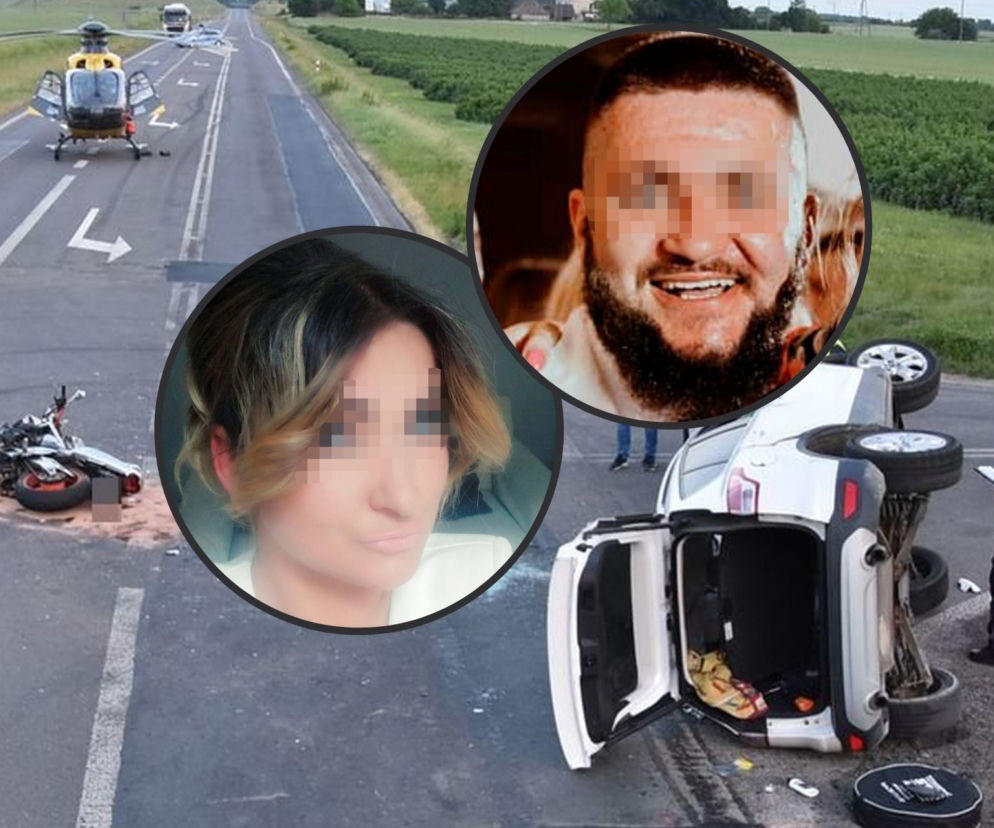 Krasnystaw. Motocyklem przewrócił dużego SUV-a. Zginęły dwie osoby