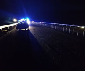 Turośń Dolna. Czołówka z mercedesem. Pijana kobieta jechała pod prąd