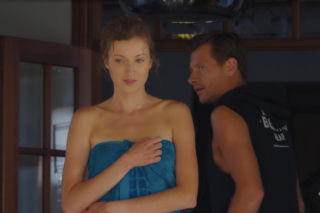 M jak miłość odc. 1902. Natalka (Dominika Suchecka), Adam Karski (Patryk Szwichtenberg)