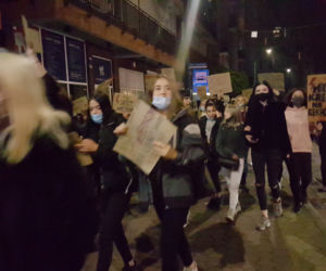 Protest kobiet w Sosnowcu 