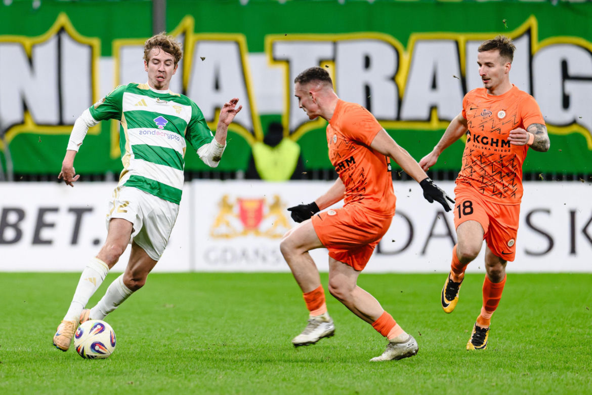 Lechia Gdańsk - Zagłębie Lubin: Zdjęcia z meczu 22. kolejki PKO BP Ekstraklasy