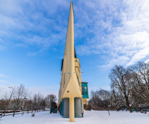 Budynki mieszkalno-usługowe przy ul. Bażantarni, Warszawa