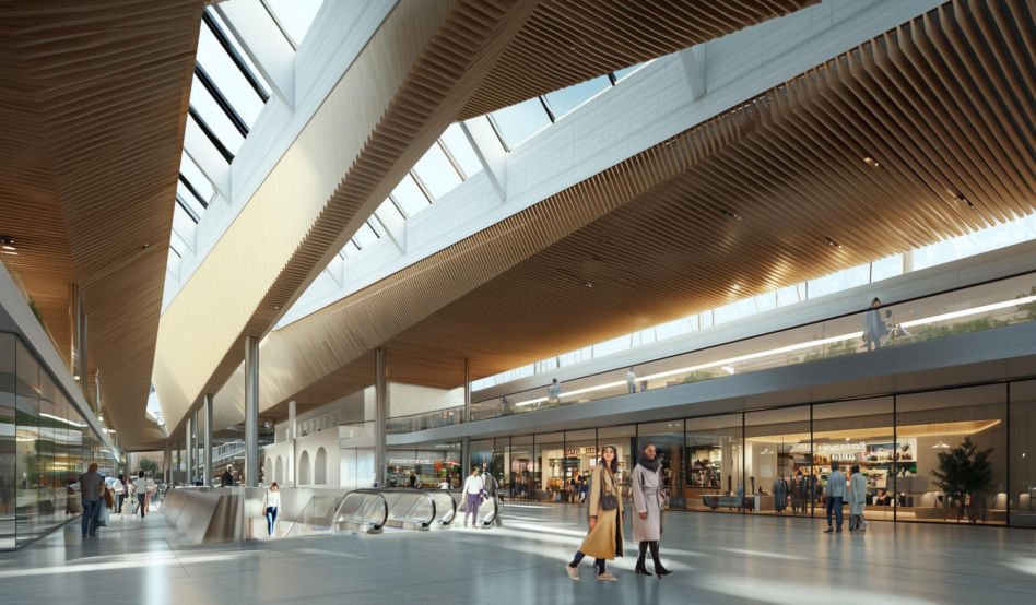 Projekt Terminala lotniska w Wilnie autorstwa Zaha Hadid Architects