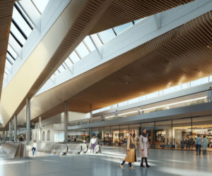 Projekt Terminala lotniska w Wilnie autorstwa Zaha Hadid Architects