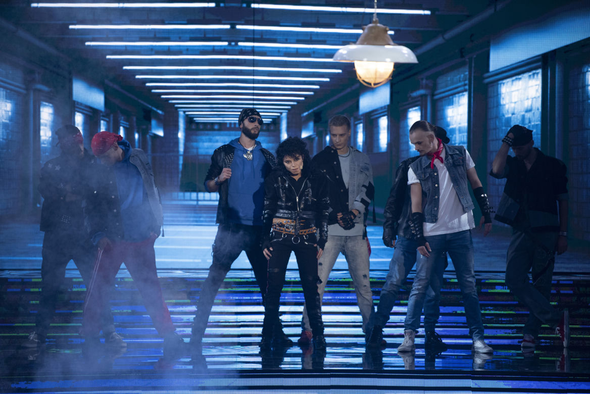 Kasia Ucherska jako Michael Jackson