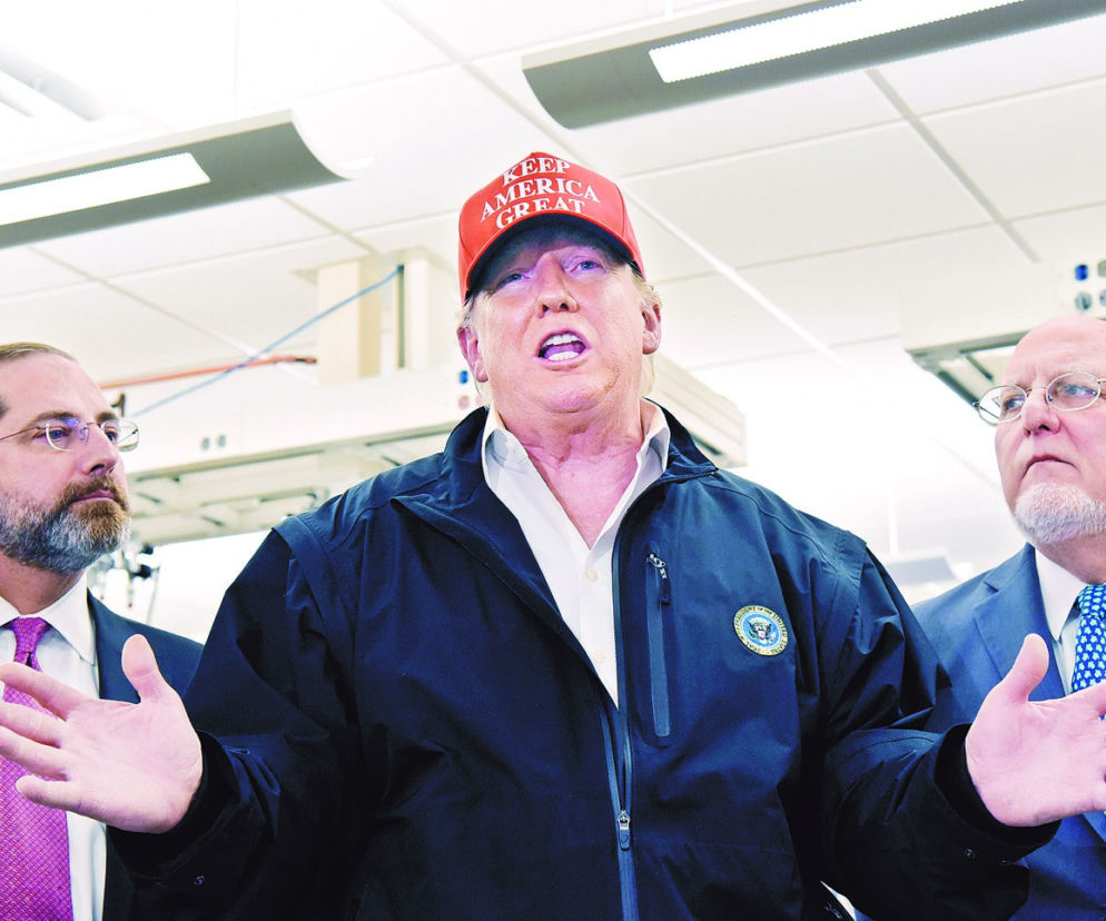 Trump zagrożony koronawirusem? 