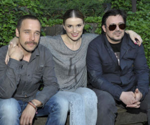 Halina Mlynkova i Łukasz Nowicki