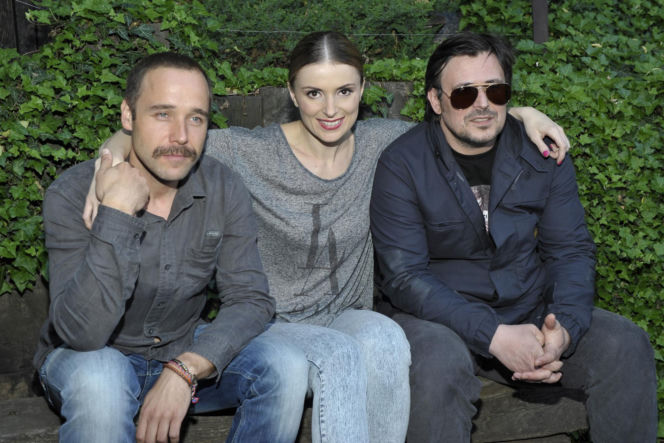 Halina Mlynkova i Łukasz Nowicki