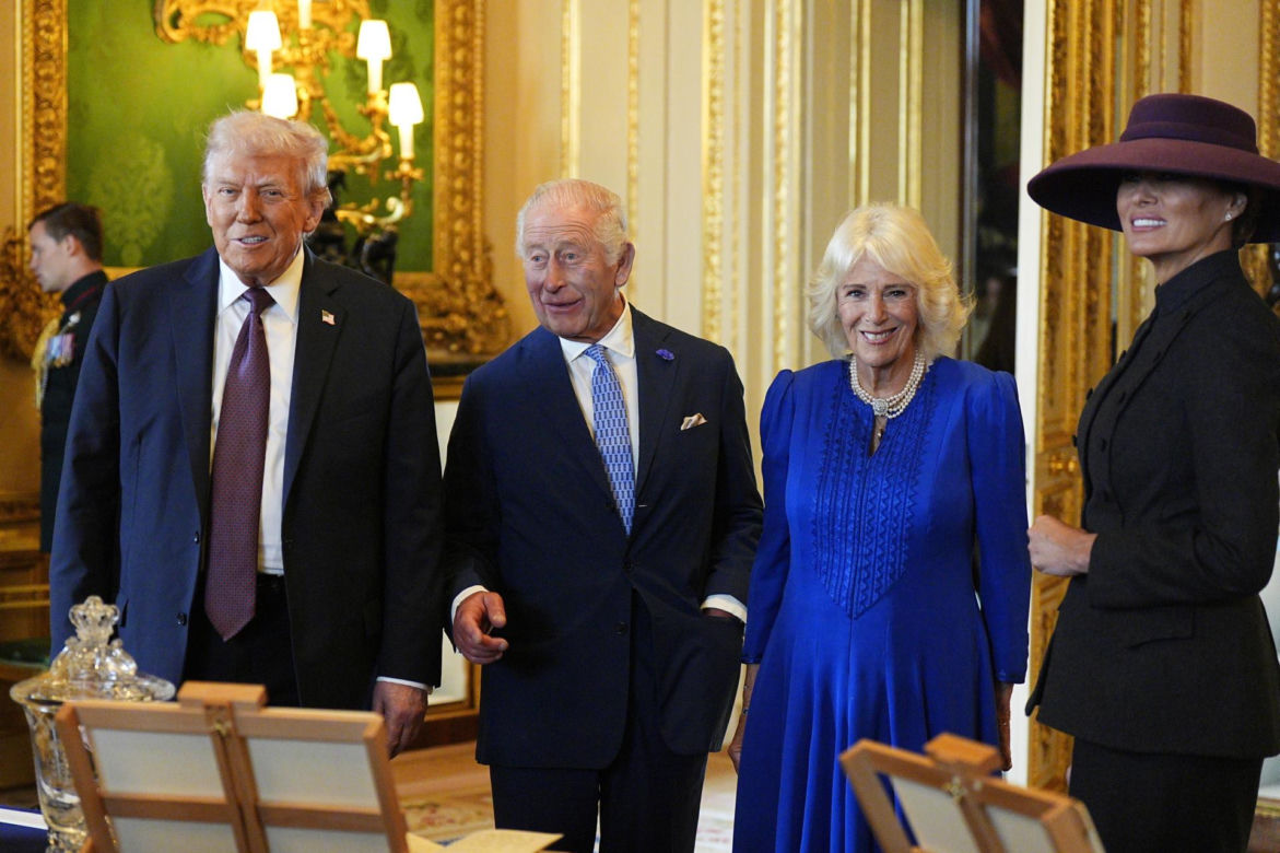 Donald Trump przybył do Wielkiej Brytanii