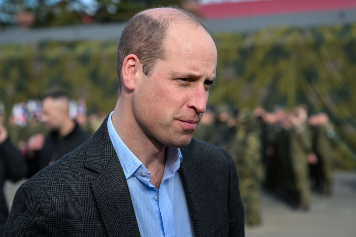 Książę William z wizytą w Polsce. Odwiedził żołnierzy w Rzeszowie