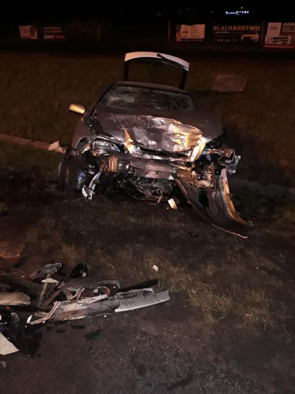 Wypadek na obwodnicy Nakła. Tir zderzył się z osobówką! GIGANTYCZNE utrudnienia