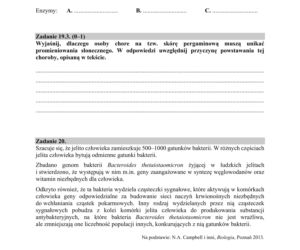 Matura 2020 ARKUSZE CKE z biologii POZIOM ROZSZERZONY 