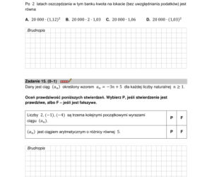 Matura 2023. Arkusz pokazowy matematyka