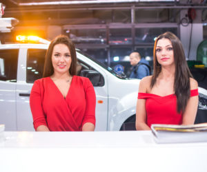 Hostessy na Warsaw Motor Show 2018