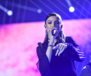 Tak VIki Gabor ubrała się na koncert Murem za polskim mundurem
