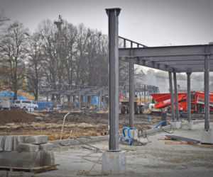 Budowa Fabryki Wody - listopad 2020