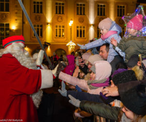 Mikołaj z Laponii w Białymstoku 2018