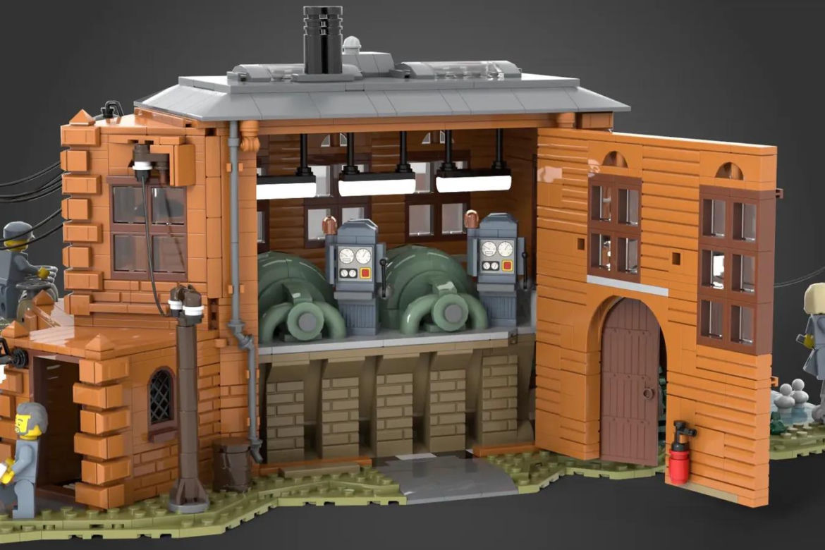 LEGO Ideas ELEKTROWNIA WODNA