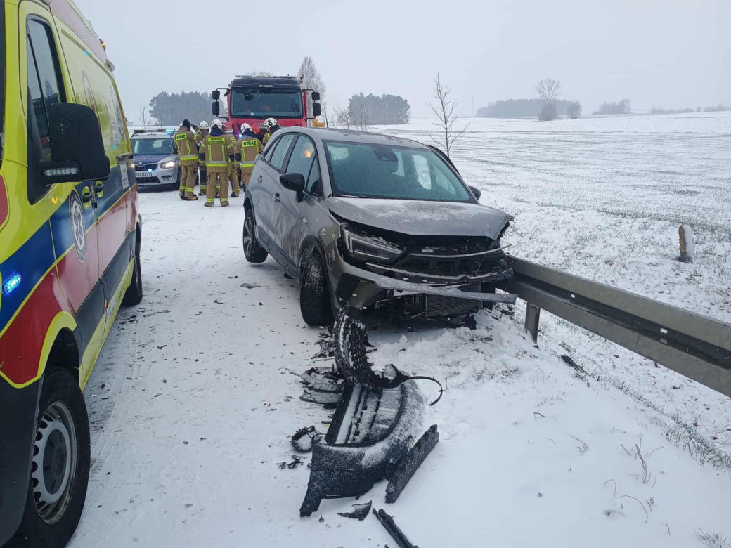 Wypadek pod Grębkowem