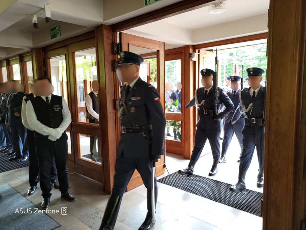 Pogrzeb Marcina Mizi. Ostatnia droga strażnika, skatowanego na Dniach Sosnowca