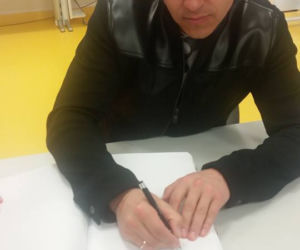 Radek Liszewski u chorych dzieci