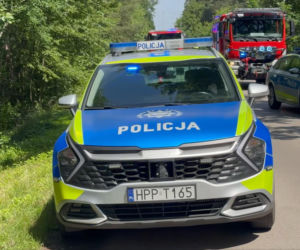 Dwie osoby zginęły w wypadku pod Tarnowskimi Górami. Droga pozostaje zamknięta