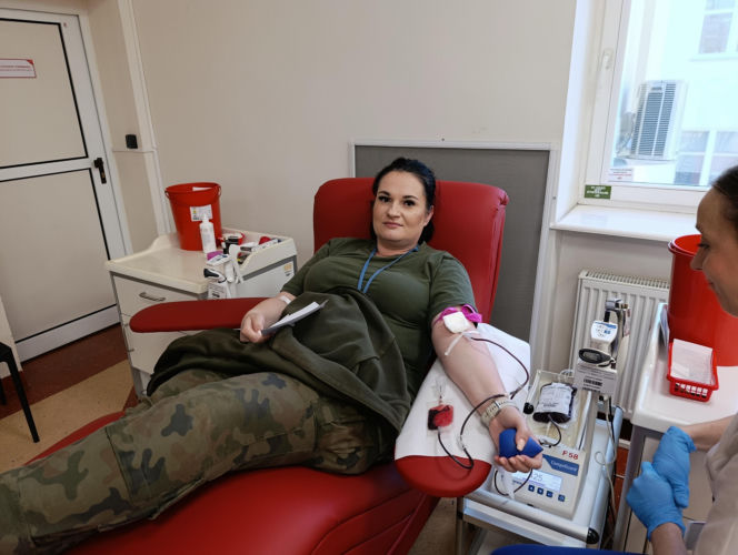 Żołnierze 2LBOT oddali krew