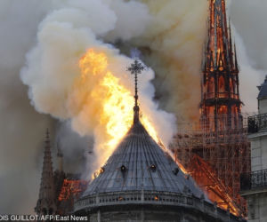 Płonie Katedra Notre-Dame w Paryżu