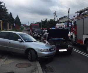 Wypadek w Humniskach