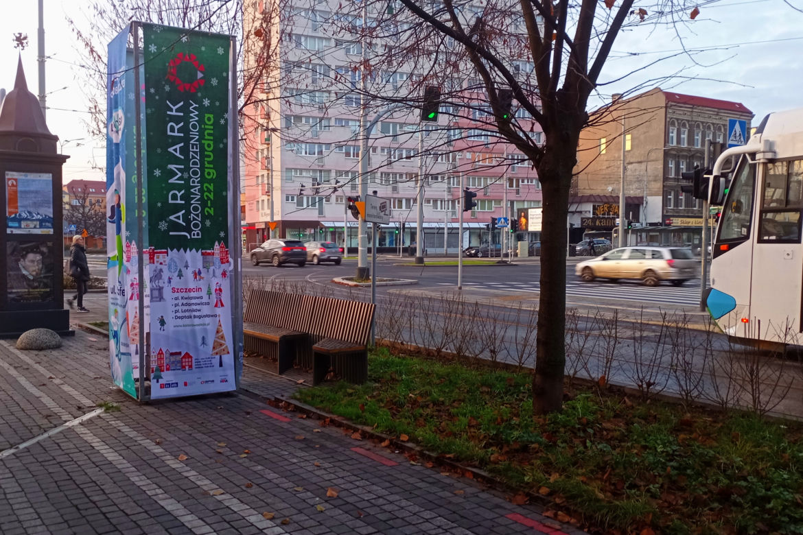 Przygotowania do Szczecińskiego Jarmarku Bożonarodzeniowego