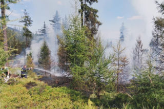 Pożar w Tatrach Wysokich! Ogień trawi las, trudny teren komplikuje akcję strażaków